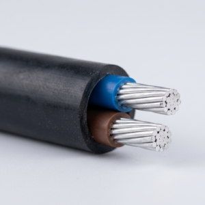 blue brown copper wire